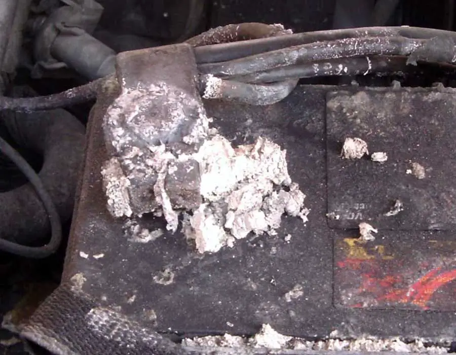 White Powder on Car Battery Terminals: Here's What It Is