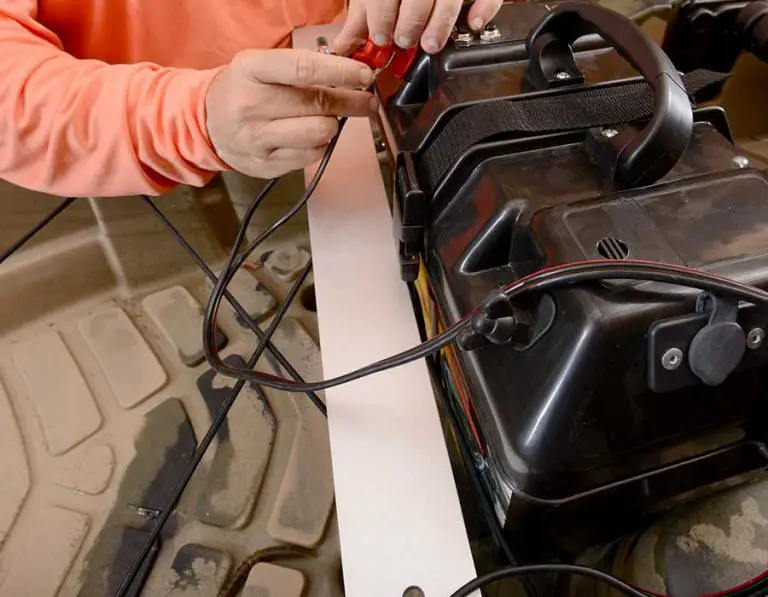 Boat Battery Cables Get Hot When Cranking: Solution